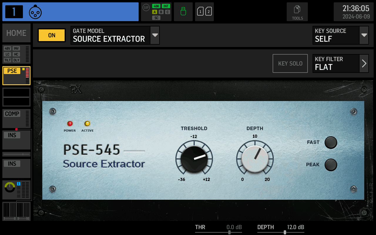 PSE-545 Source Extractor