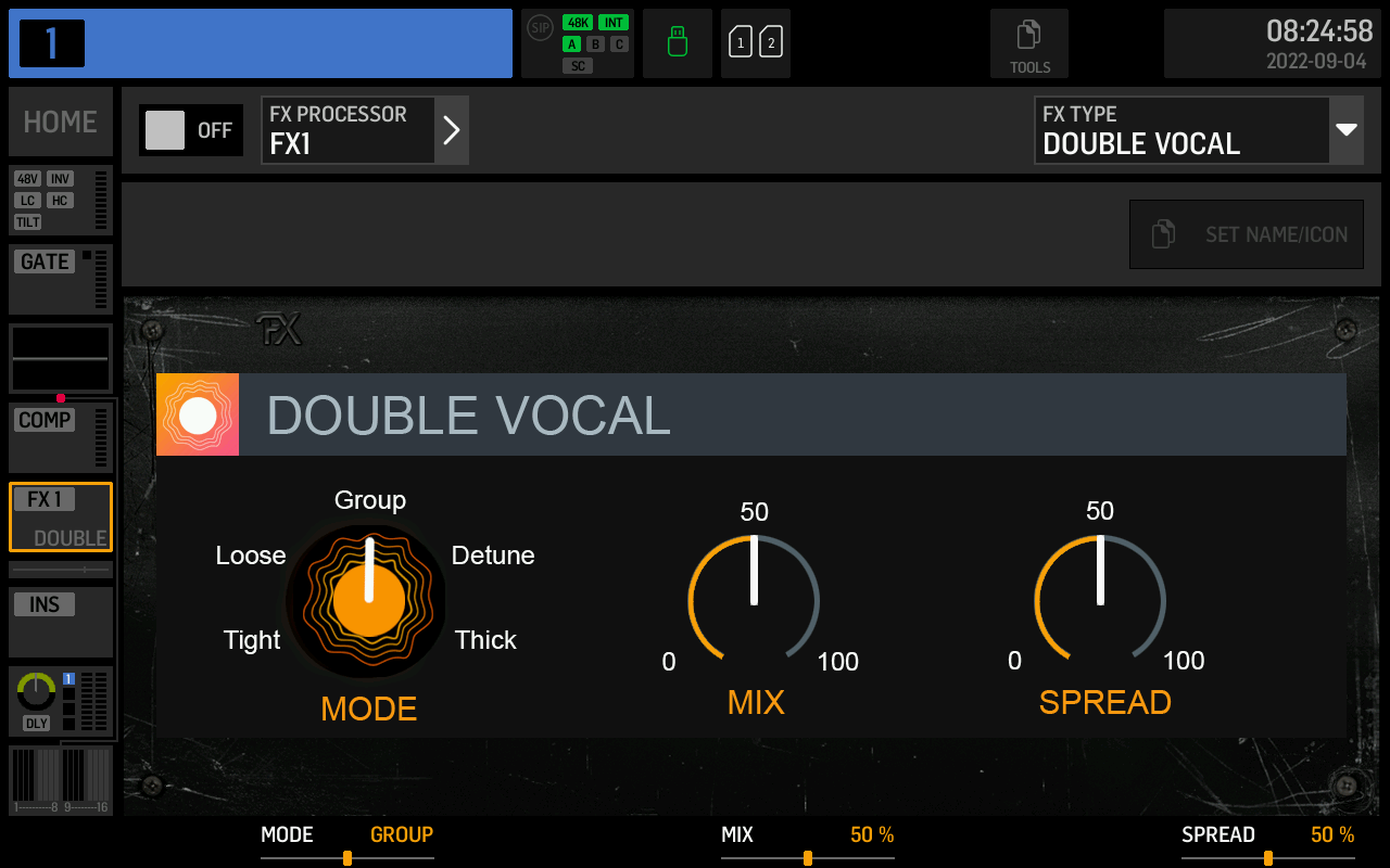 DOUBLE VOCAL